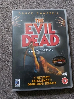The Evil Dead DVD (2002) Bruce Campbell, Raimi (DIR) cert 18 ANCHOR BAY - Image 1 of 4