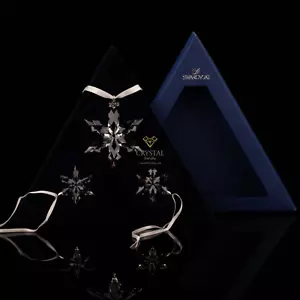 Swarovski Jahresausgabe 2015 Weihnachten Weihnachten Weihnachten Ornamente SET 5135889 - Bild 1 von 2