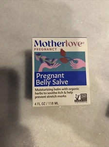 Motherlove Pregnant Belly Salve Prevent Stretch Organic 4 Oz - Picture 1 of 5