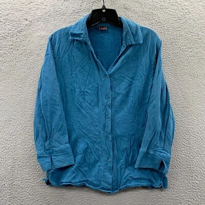 Blusa mujer TIANELLO pequeña manga larga azul Foto 1 de 4