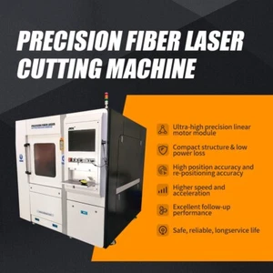 SFX vollständig geschlossen 1000W Faserlaserschneidemaschine Gold/Silber Metallschneiden - Bild 1 von 12