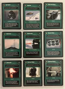 ⚡️1995-96 Star Wars CCG⚡️Imperial Weapons/Devices: 9 Cards⚡️8.0-9.0⚡️Backpack - Picture 1 of 3