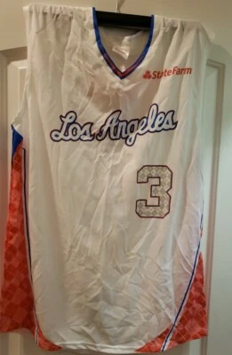 Camiseta deportiva de baloncesto Los Angeles LA Clippers Cliff Chris Paul #3 XL SGA State Farm Foto 1 de 4