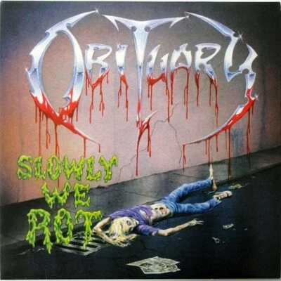 OBITUARY SLOWLY WE ROT GUITAR TAB TABLATURE BOOK DEICIDE DEATH MORBID ANGEL  - Image 1 of 2