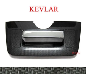 FOR NISSAN FRONTIER NAVARA D40 05-13 NEW CARBON REAR TAILGATE GATE COVER TRIM - Bild 1 von 3