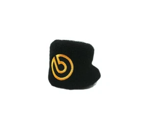 Polsino Moto serbatoio olio freni Nero logo Brembo oro New - Foto 1 di 1