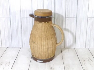 Corning Design Korb verpackt Kaffee Tee Karaffe heiß kalt Getränk Servierer - Bild 1 von 13