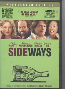 Sideways DVD, 2004, Free Shipping - Picture 1 of 2