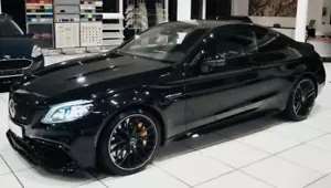 PEINTURE CARROSSERIE: 500 ml Mercedes 197 OBSIDIANSCHWARZ métal brillant direct - Bild 1 von 3