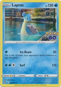 Lapras 023/078 Pokemon Go Pokemon TCG Holo Rare - Picture 1 of 1