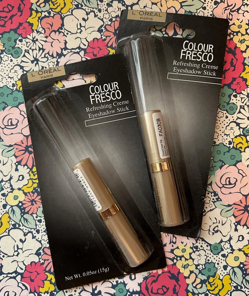 2 SEALED LOREAL COLOUR FRESCO REFRESHING CREME EYSHADOW STICK ICY SPICE - Image 1 of 1