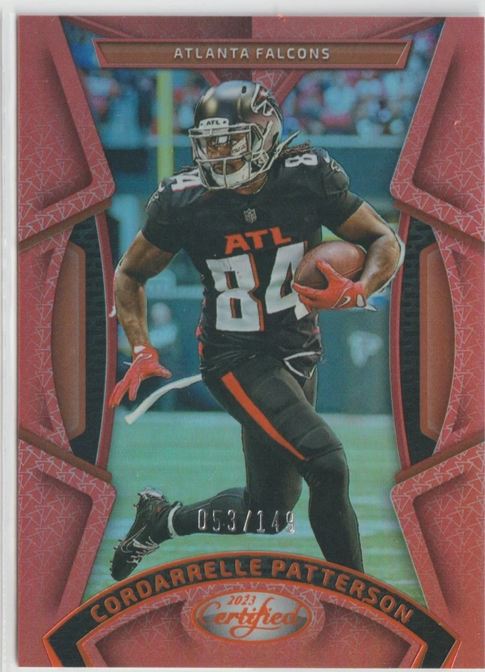 2023 Panini Cordarrelle Patterson /149 Certified 🍊 Base - Image 1 of 2