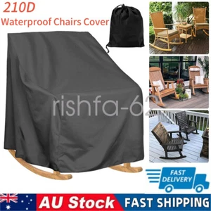 Waterproof Patio Chair Covers Outdoor Garden Furniture Seat Cover Chair Cover AU - Picture 1 of 8