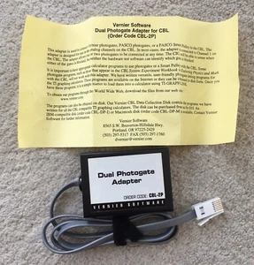 Vernier Dual Photogate Adapter CBL-2P - Picture 1 of 5