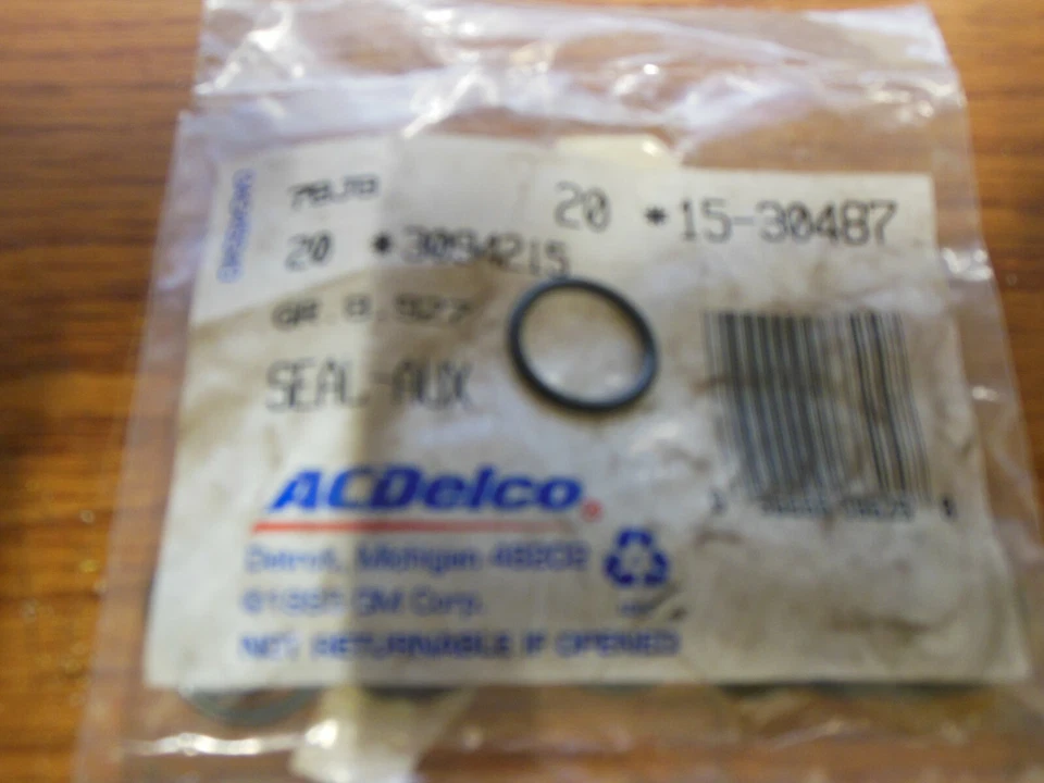 ACDelco 15-30487 Auxiliary A/C Evap & Compressor Hose Seal - Image 1 of 1