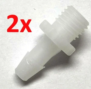 2 GE Critikon Dinamap Welch Allyn Medline Philips BP Schlauch Manschettenstecker - Bild 1 von 2