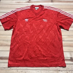 Vintage Adidas Football Soccer Jersey AOP Athletes In Action Embroidered Size XL - Picture 1 of 9