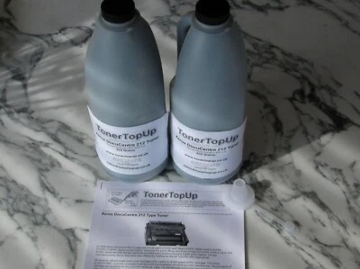 Two Bottle Toner Refill Xerox DocuCentre 212 214 113R180 113R181 113R287 113R182 - Image 1 of 2