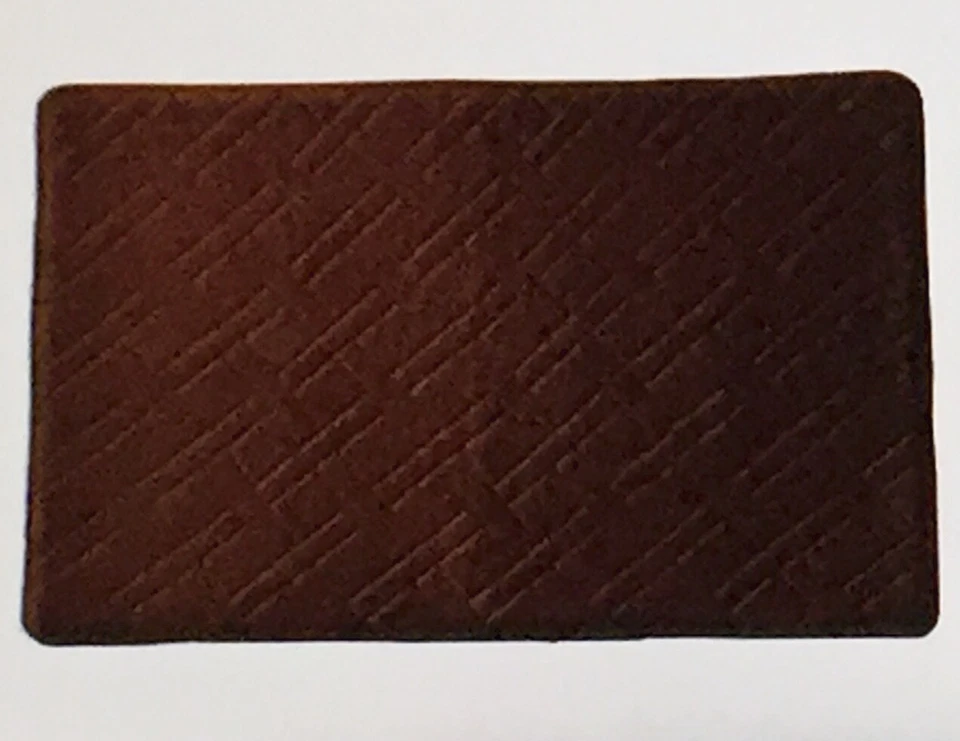 TRANQUILITY Memory Foam Cushioned Bath Mat Rug"BROWN "Basket Weave 24" X 38" NWT - Image 1 of 4