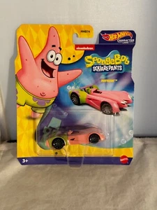 2022 Hot Wheels Nickelodeon SpongeBob Schwammkopf Patrick Star Figur Auto - Neu - Bild 1 von 2