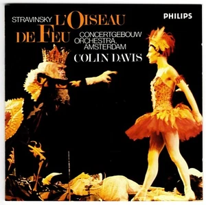 STRAVINSKY L’Oiseau de Feu (Firebird) CD Concertgebouw Orch, Davis—BLUE LABEL  - Picture 1 of 2