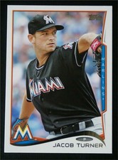 2014 Topps #392 Jacob Turner - NM-MT