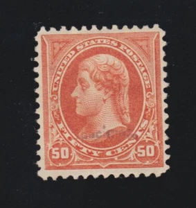 US 275SE 50c Jefferson Specimen Handstamp VF OG H SCV $90 - Picture 1 of 2