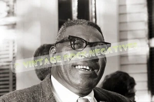 Unseen HOWLIN' WOLF Newport '66 - Impresión de archivo de calidad de museo 8,5"x11" para Neg - Imagen 1 de 1