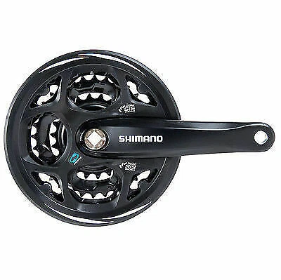 Shimano Altus FC M311 Bike Crankset 170mm Black - Fast