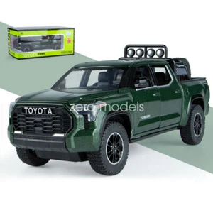1/24 scale Tundra Pickup Truck Model Car Diecast Toy Car Toys for Boys Green - Picture 1 of 9