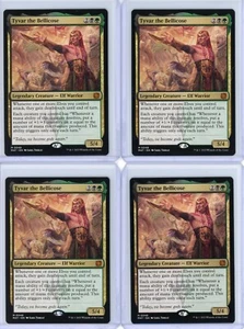 TYVAR EL BELICOSO X 4 Magic The Gathering March of the Machine: Aftermath MÍTICO RARO 0048 - Imagen 1 de 1