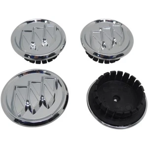 Set of 4 Buick Chrome Center Caps 2.5 IN LaCrosse Regal Lucerne 9595157 9594955 - Picture 1 of 2