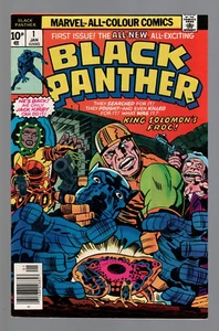BLACK PANTHER # 1, Vol. 1, Marvel 1977, Pence issue, Kirby, VFN (1) - Bild 1 von 2