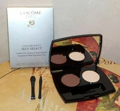 Lancome Color Focus  EyeShadow Duo Russet & HoneyMoon Compact Rare LIMITED - Image 1 of 2