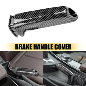 Cubierta de manija de freno de mano de fibra de carbono para BMW E46 E60 E90 E92 F30 F32 - Imagen 1 de 11