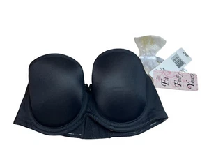 Fit Fully Yours Black Felicia Convertible Strapless Bra B1011 NWT 30D - Picture 1 of 4
