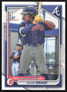 2024 Bowman #BP-21 Isaiah Drake Prospects Atlanta Braves - Picture 1 of 2