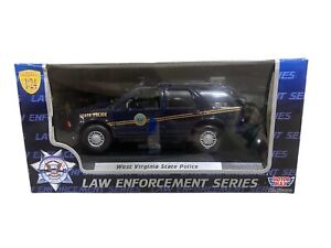 NEW!!!! Motor Max WEST VIRGINIA  STATE POLICE GMC JIMMY SUV  76400 1:24