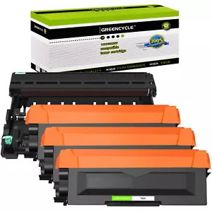 3 Toner TN660 & 1 DR630 for Brother HL-L2300D L2305W L2340DW L2360DN L2365DW - Picture 1 of 24