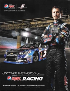 Kasey Kahne NASCAR   Autographed / Signed In person Hero Card 2014 PEPSI - Picture 1 of 2