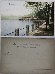 Bellagio, Italia, Cartolina '900, Lago di Como, Italia, retro indiviso - Foto 1 di 1