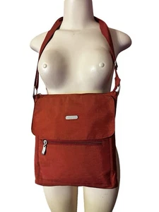 Baggallini Town Bag Crossbody Schultertasche Herbst Burnt Orange EUC - Bild 1 von 15