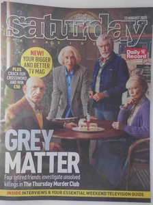 Saturday supplement Daily Record 23rd August 2025 The Thursday Murder Club - Picture 1 of 1