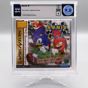 [ SAT ] SONIC R - WATA GRADED 9.0 A SEALED - Sega Saturn JAPAN - Racing - Picture 1 of 3