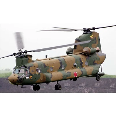 BOEING CHINOOK CH 47J JGSDF HELICOPTER 12th BRIGADE 1:72 Forces Of Valor Elicott - Immagine 1 di 4