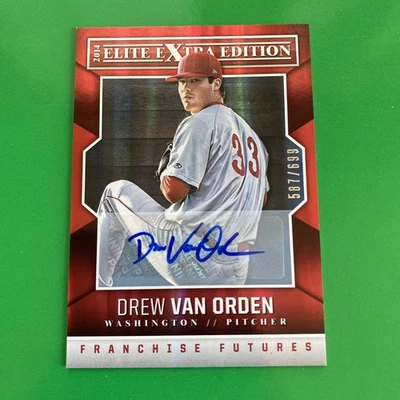 Drew Van Orden 2014 Panini Elite Extra Edition Franchise Futures Auto #32  #/699 - Image 1 of 3