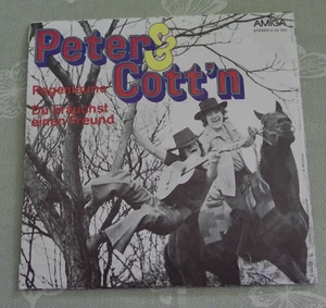 RDA vinilo Amiga Peter & Cott`n disco single Rainlaune / lo necesitas - Imagen 1 de 1