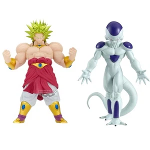 Banpresto Dragon Ball Z 'Broly' Blood of Saiyans & 'Freiza' Solid Edge funziona - Foto 1 di 7