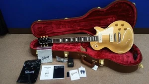 GIBSON USA Les Paul Standard 50s Gold Top Electric Guitar - Picture 1 of 17