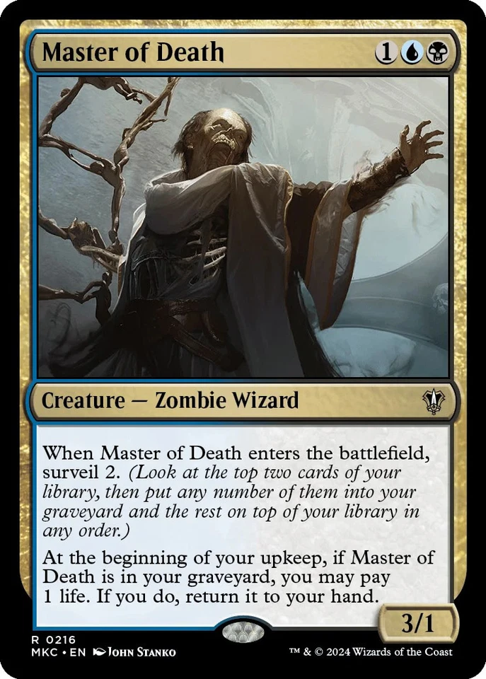 Master of Death [Murders at Karlov Manor Commander] Magic MTG - Image 1 of 1